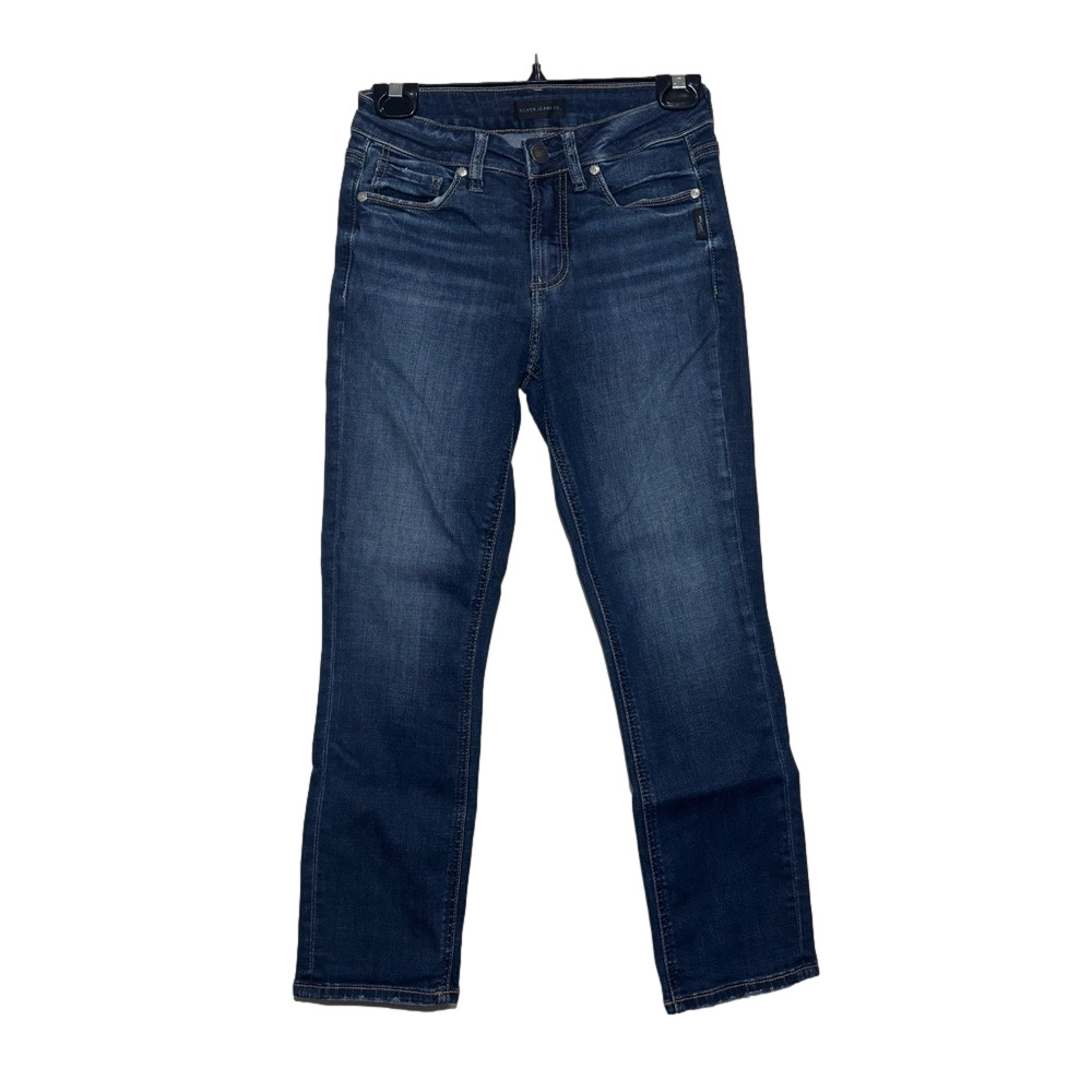Women's Silver Jeans Co. Suki Capri Jeans Size 26 Blue